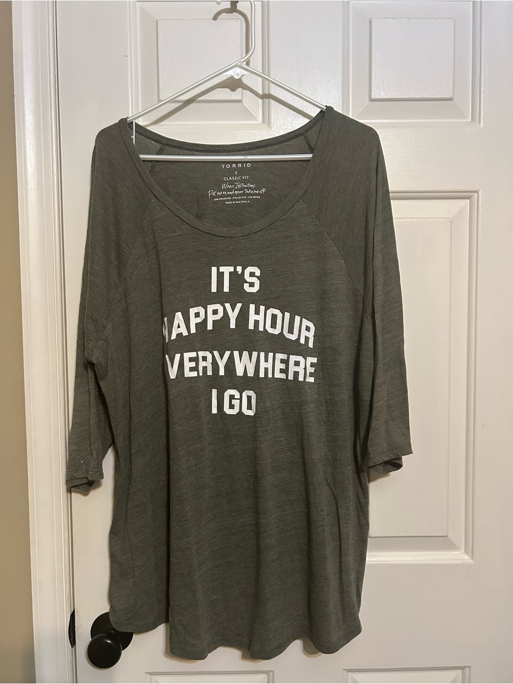 Torrid Happy hour shirt plus size 3